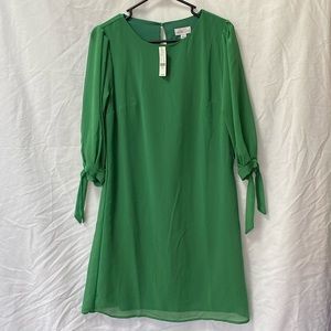 Sweet Pea by NY&C green dress, long sleeves, small